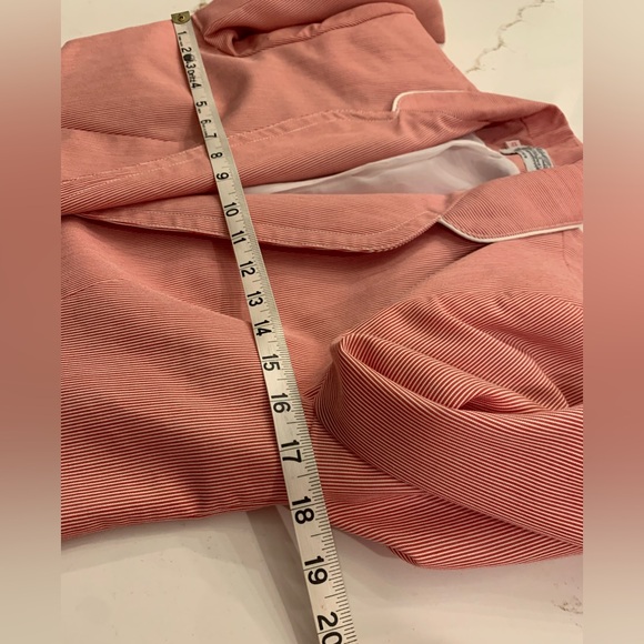 Vintage 1970’s Striped Belted Skirt w/ Matching Jacket Size 12P NEW Union Made - Picture 5 of 16